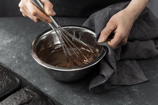 горячи шоколад, растопить горячи шоколад, растопить