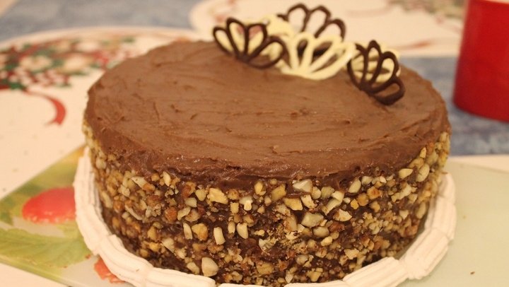 Торт ванильно-шоколадный