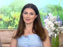 Сергей Бабаев и Ольга Ушакова в шоу «Доброе утро»