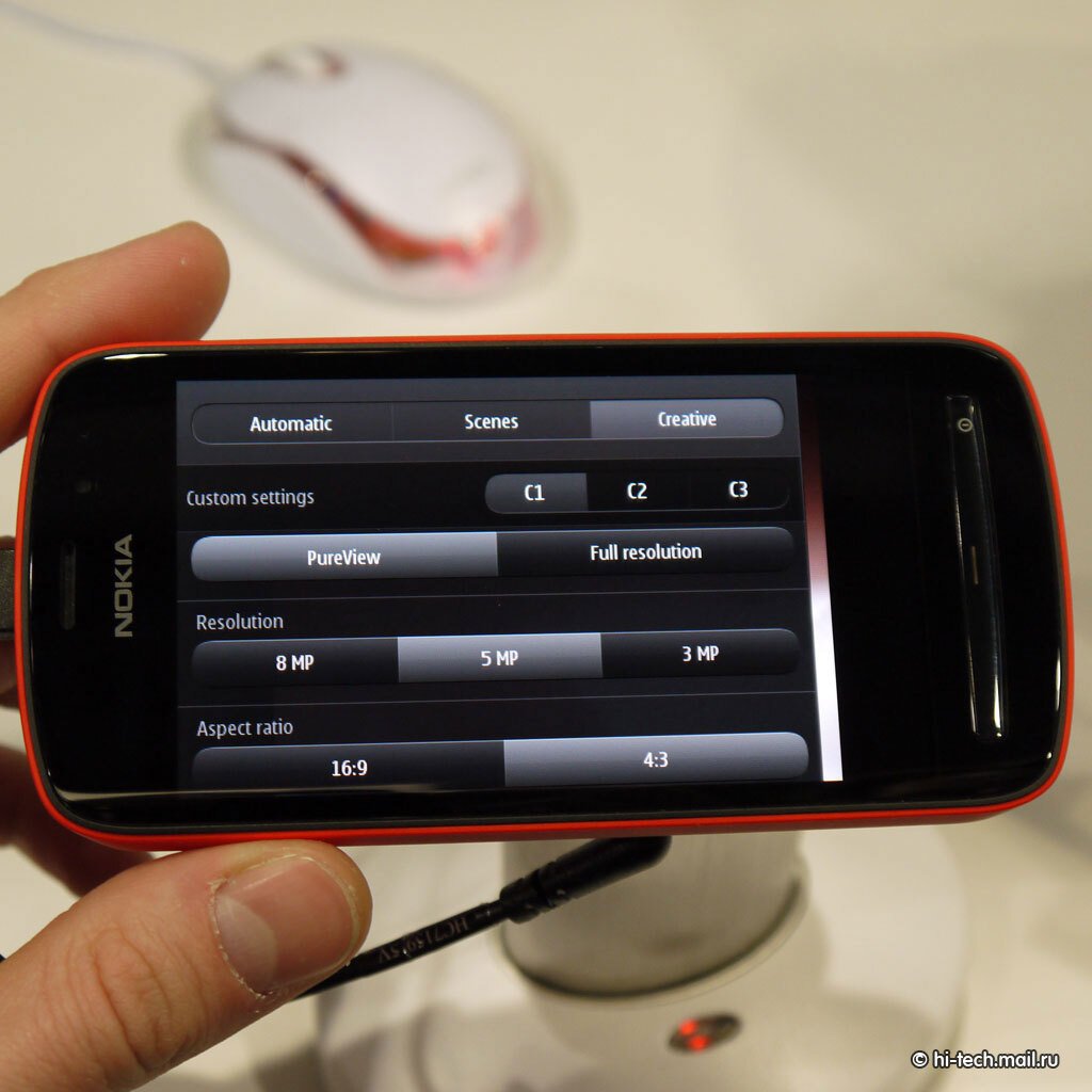 Nokia 808 PureView на MWC2012: 41-мегапиксельный смартфон - Hi-Tech Mail.ru