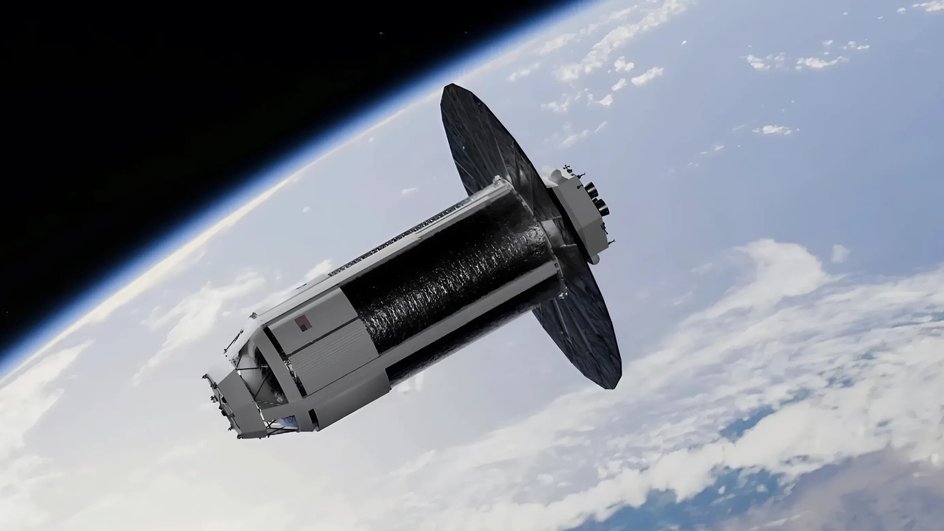 Заправщик Blue Origin рендер Заправщик Blue Origin рендер