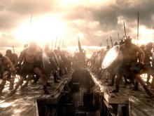 Кадр из 300 спартанцев: Расцвет империи