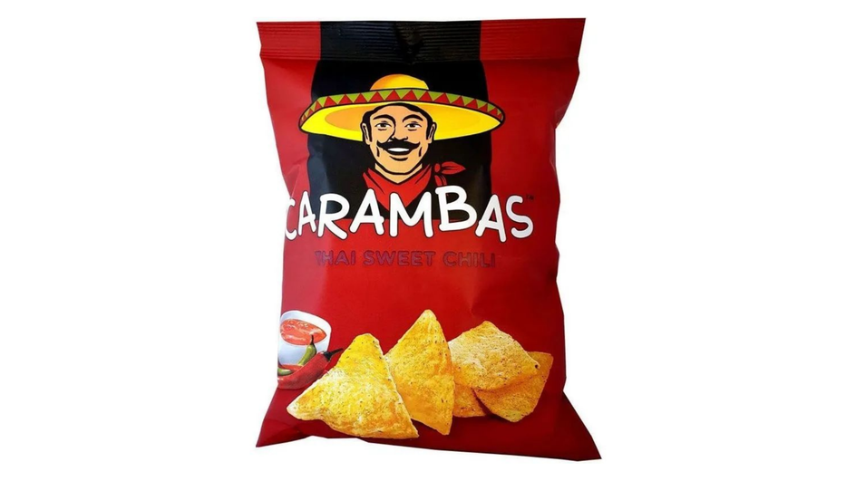 Чипсы начос фирмы Carambas серия Сладкий тайский перец Чипсы начос фирмы Carambas серия Сладкий тайский перец