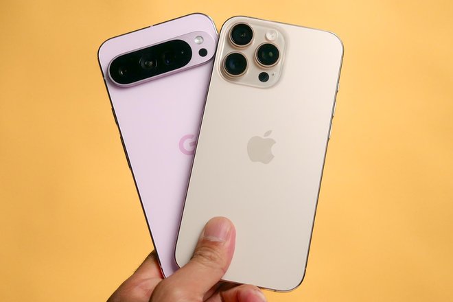 iPhone and Android iPhone and Android