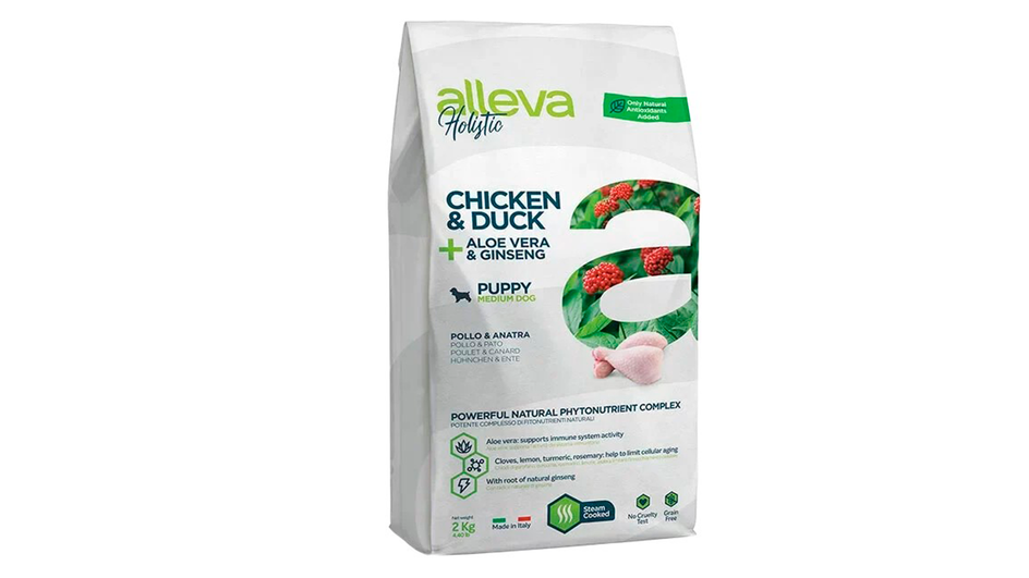 Корм для щенков ALLEVA Holistic Puppy Medium Dog