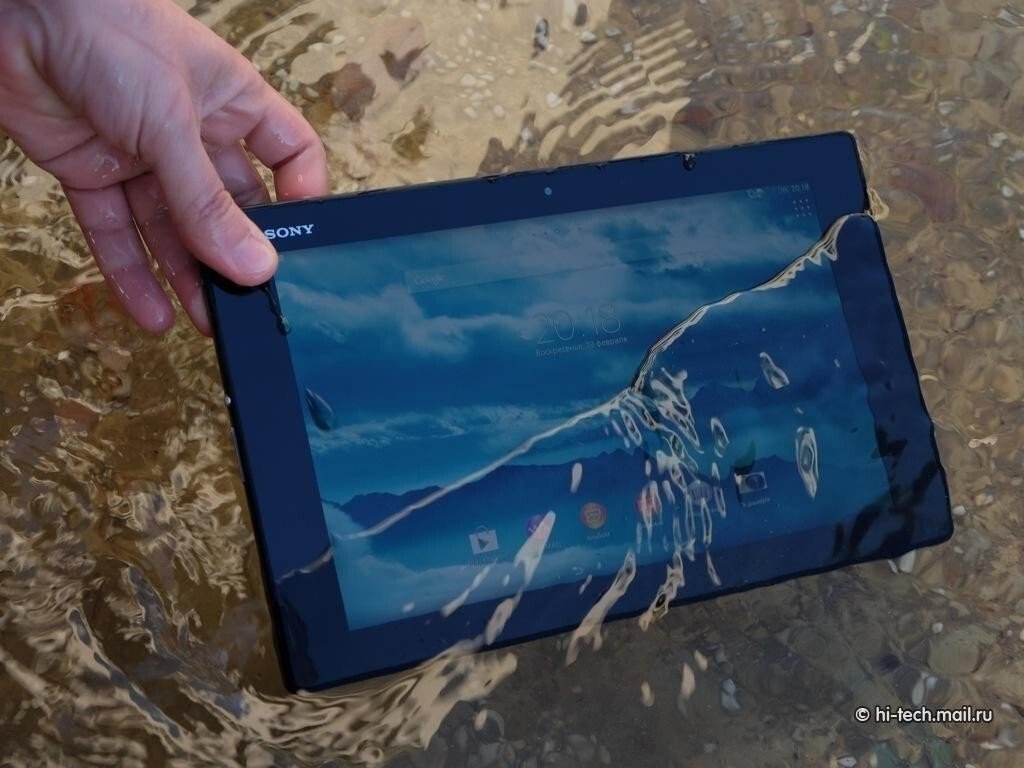 Обзор Sony Xperia Z2 Tablet: ультратонкий защищенный планшет - Hi-Tech  Mail.ru