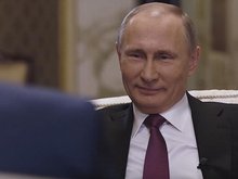 Кадр из Интервью с Путиным