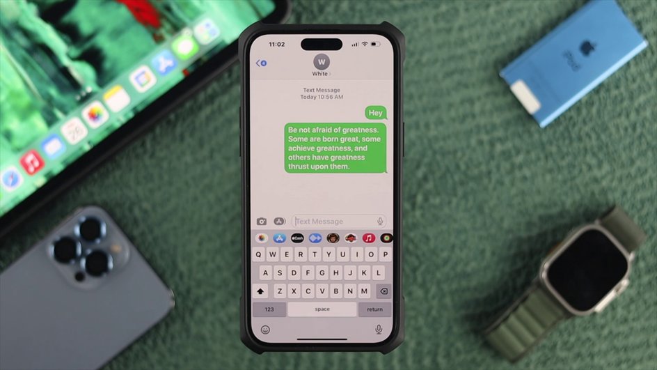 RCS-сообщения в iMessage все равно останутся зеленого цвета, поэтому владельца Android все равно можно вычислить