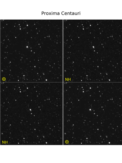 космоснимки Proxima Centauri