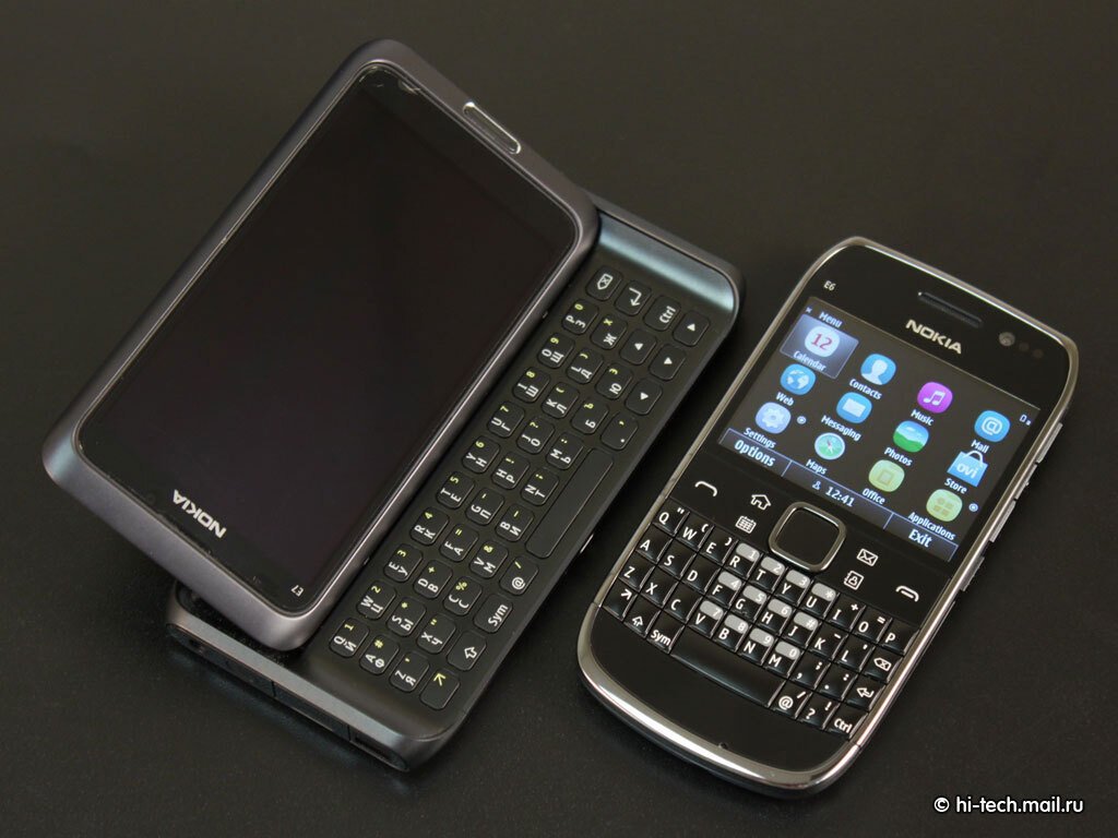 Обзор Nokia E6: уникальный смартфон с Symbian Anna - Hi-Tech Mail.ru