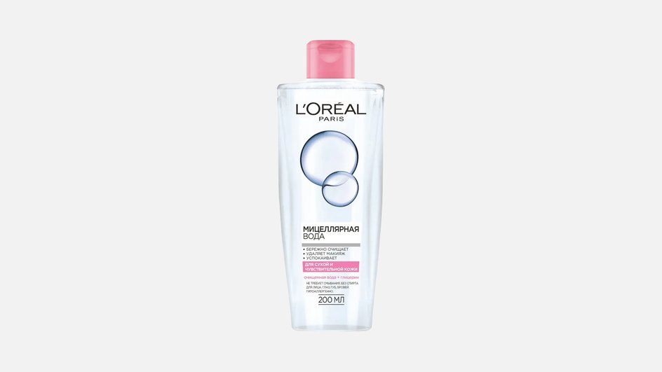 L’Oréal Мицеллярная вода для сухой и чувствительной кожи. L’Oréal Мицеллярная вода для сухой и чувствительной кожи.