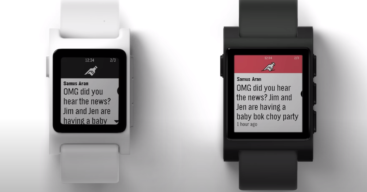 Создатель культовых умных часов Pebble представил две новые модели