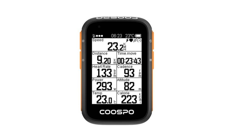 Велокомпьютер CooSpo BC200 GPS Велокомпьютер CooSpo BC200 GPS