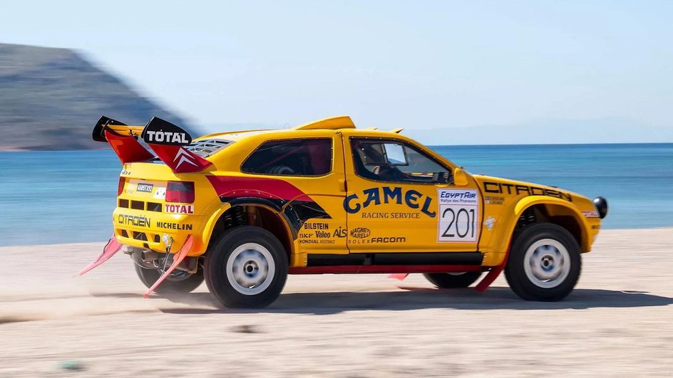 С молотка пустят гоночный Citroen ZX, участвовавший в «Дакаре»