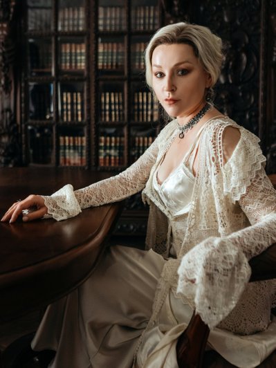 Ольга Медынич на съемках третьего сезона сериала «Вампиры средней полосы» Ольга Медынич на съемках третьего сезона сериала «Вампиры средней полосы»