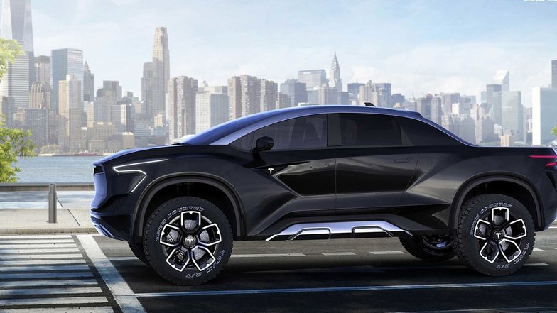 slide image for gallery: 24545 | Tesla пикап