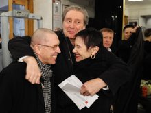 С Валерием Золотухиным и его супругой Тамарой, 2009 год С Валерием Золотухиным и его супругой Тамарой, 2009 год