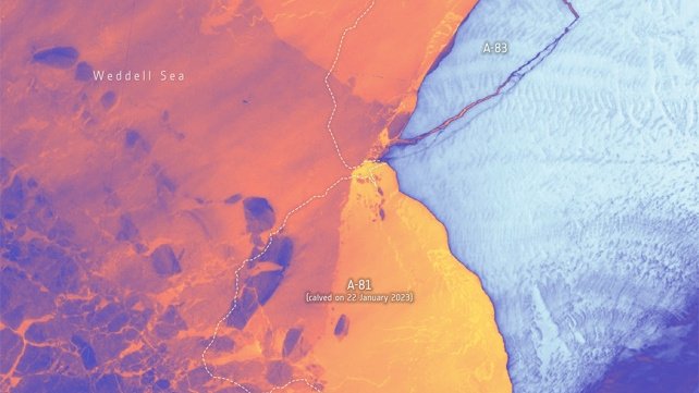 Данные тепловизоров американской миссии Landsat 8. (ЕКА/Геологическая служба США)