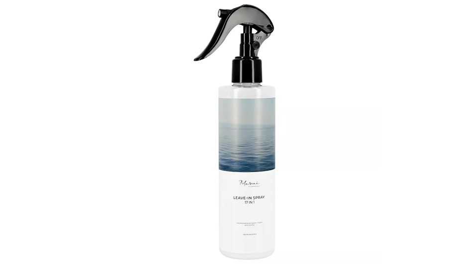 Спрей с кератином для волос фирмы Mariee La Cosmétique серия Leave-in Spray 17 in 1 Спрей с кератином для волос фирмы Mariee La Cosmétique серия Leave-in Spray 17 in 1