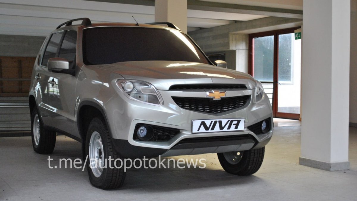 Опубликованы фото концепта несостоявшейся новой Chevrolet Niva