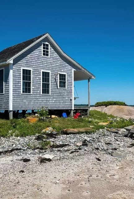 Вот это приватность: в США продают дом на маленьком острове посреди залива