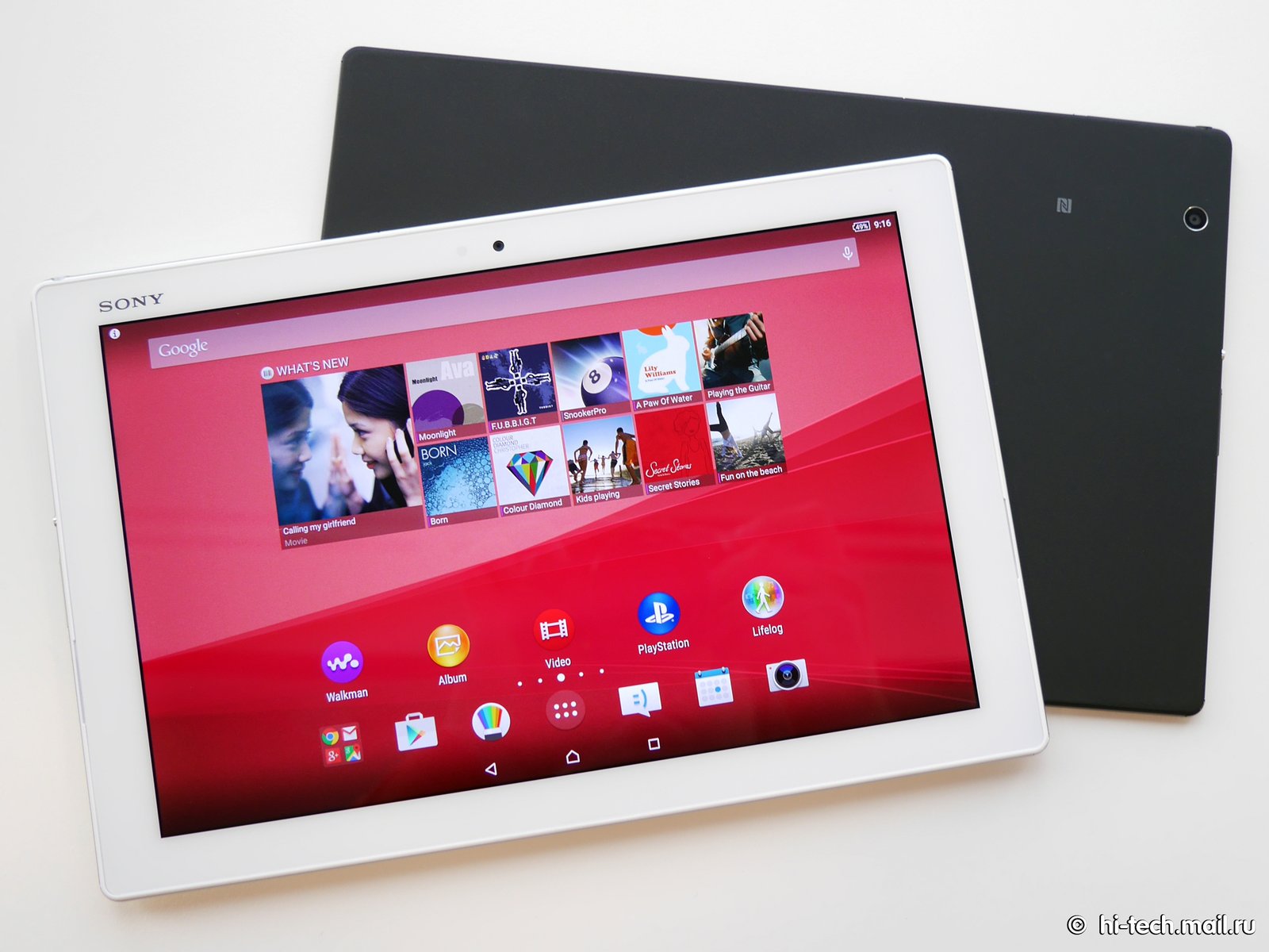 Официально представлен Sony Xperia Z4 Tablet - Hi-Tech Mail.ru