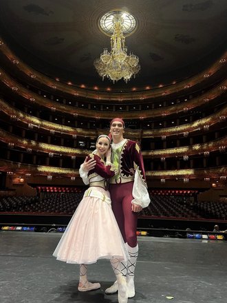Кристина Кретова и Артемий Беляков. Источник: Фото предоставлено Кристиной Кретовой