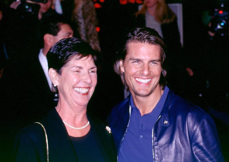 Том Круз с мамой