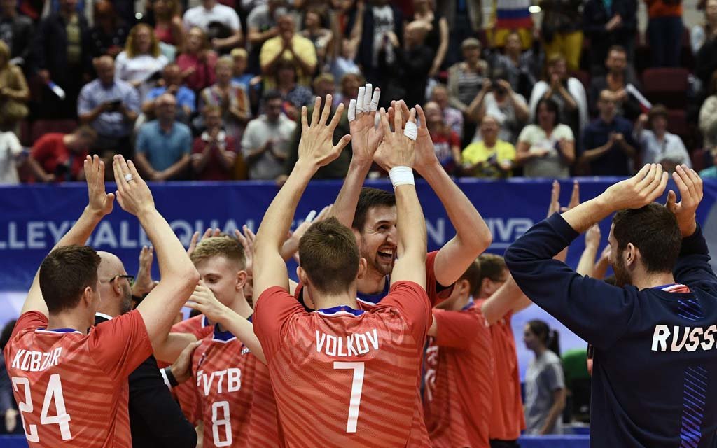 Сборная России по волейболу обыграла Болгарию и поднялась на 3-е место в Лиге наций