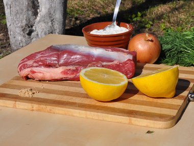 Сырое мясо Сырое мясо