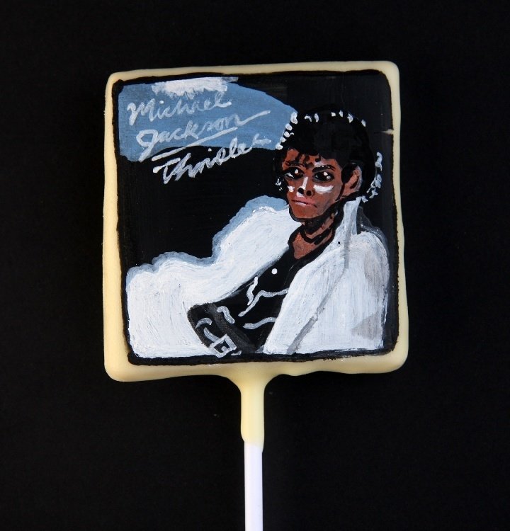 Леденец-обложка альбома Thriller короля поп-музыки Майкла Джексона