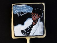 Content image for: 476810 | Леденец-обложка альбома Thriller короля поп-музыки Майкла Джексона