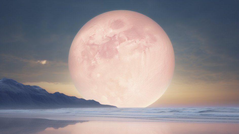 Клубничная луна 11 июня 2025 года Клубничная луна 11 июня 2025 года