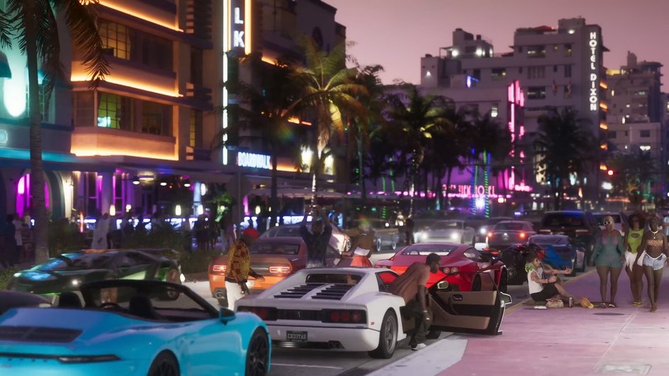 Автомобили и люди в GTA 6 Автомобили и люди в GTA 6