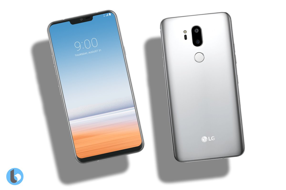 LG G7: появились первые изображения флагмана с «козырьком» - Hi-Tech Mail.ru