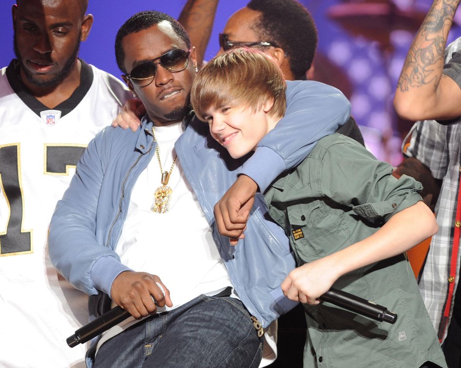 P.Diddy и Джастин Бибер P.Diddy и Джастин Бибер