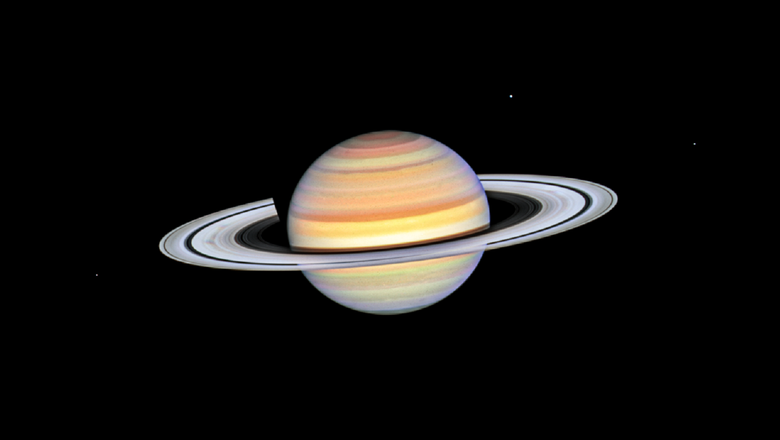 Новое изображение Сатурна.