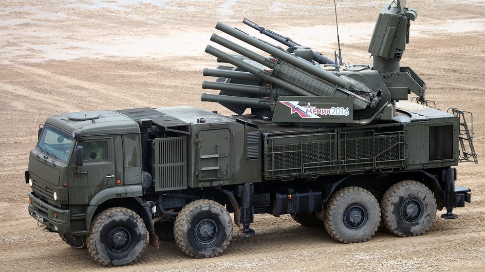«Панцирь-С1» на КАМАЗе. «Панцирь-С1» на КАМАЗе.