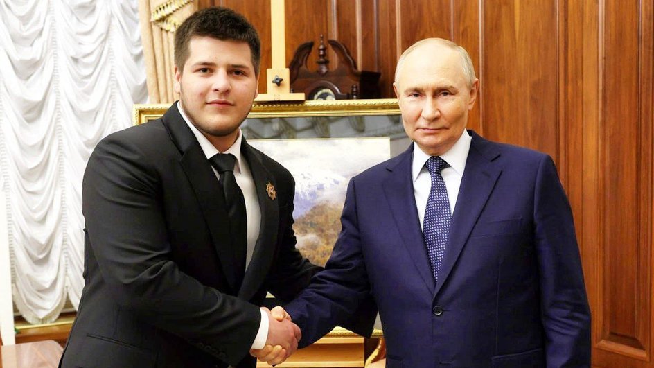 Адам Кадыров и Владимир Путин Адам Кадыров и Владимир Путин