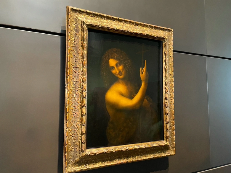 «Иоанн Креститель» Леонардо да Винчи в Лувре Абу-Даби
