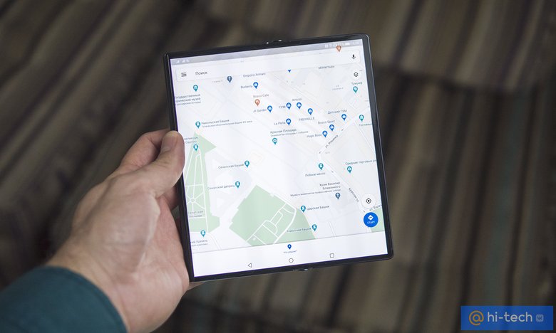 Карты Google на Huawei Mate Xs