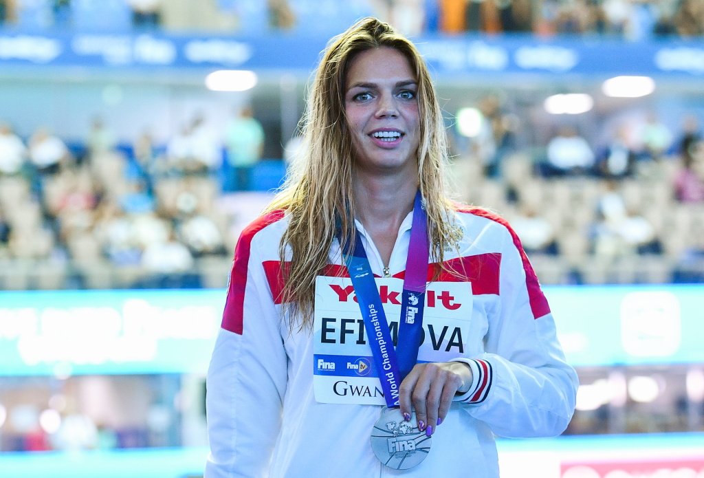Ефимова не смогла отобраться на Олимпиаду на дистанции 200 м брассом