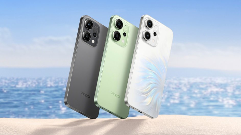 Расцветки OPPO Reno 14 Расцветки OPPO Reno 14