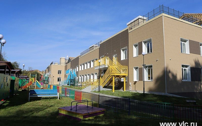 Новый детский сад «Золотой ключик». Фото: пресс-служба администрации Владивостока