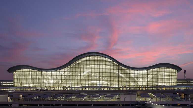 Терминал А международного аэропорта Заид был завершен в ноябре 2023 года и недавно открыт после официальной церемонии.
