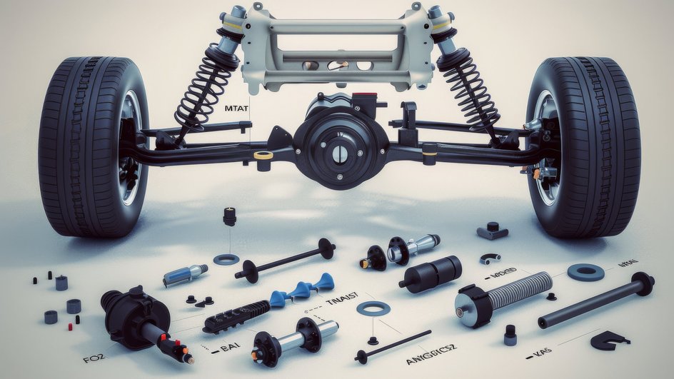 Подвеска автомобиля и ее детали