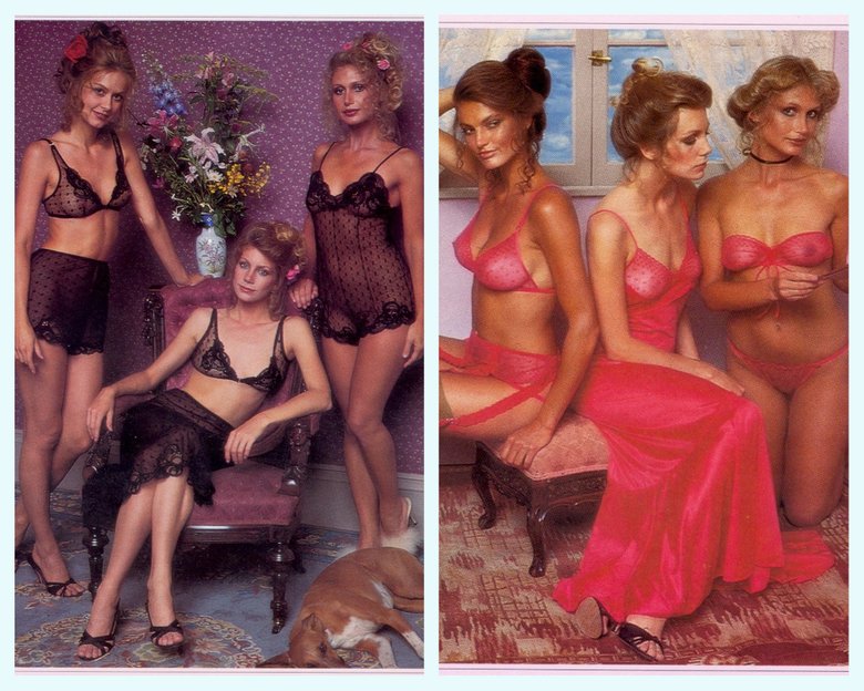 Рекламная кампания Victoria's Secret, 1970-е. 