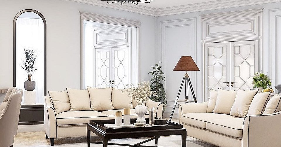 7 красивых диванных зон в гостиной (в копилку идей!)