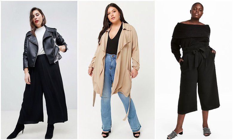 Asos Curve; Forever 21; H&M. 