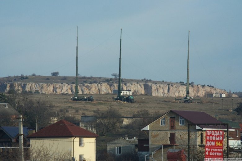 Антенны комплекса «Мурманск-БН» в Крыму. Фото: livejournal / bmpd